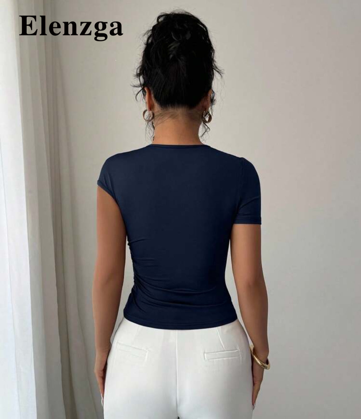 Navy top