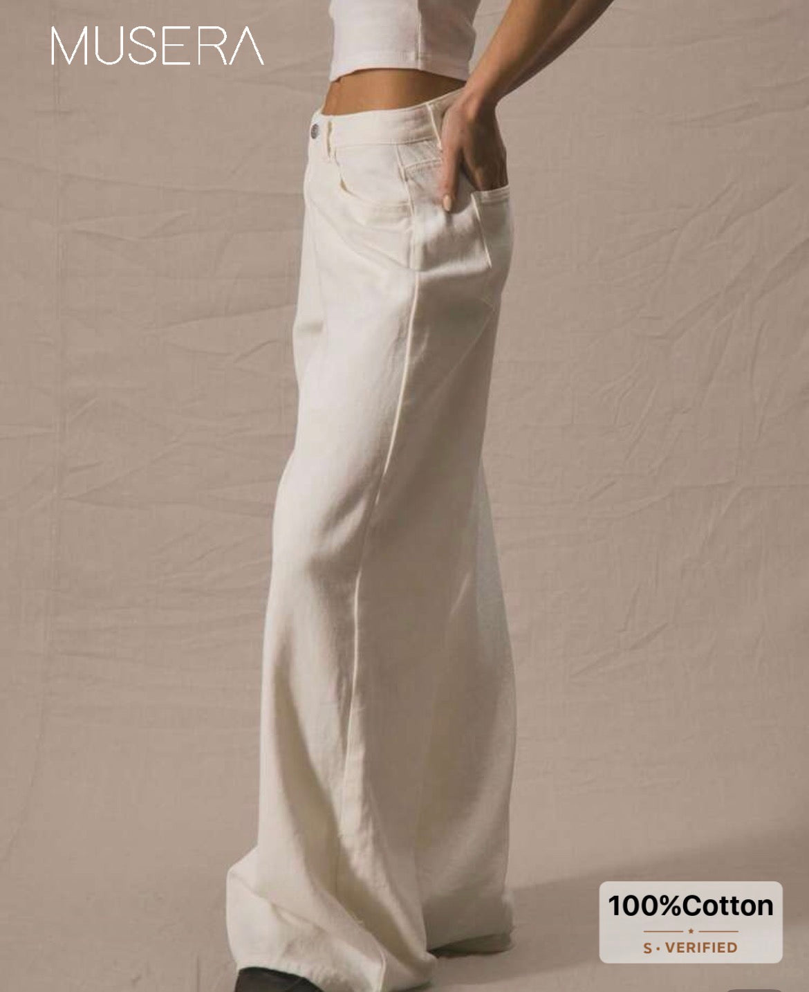Wide leg pants