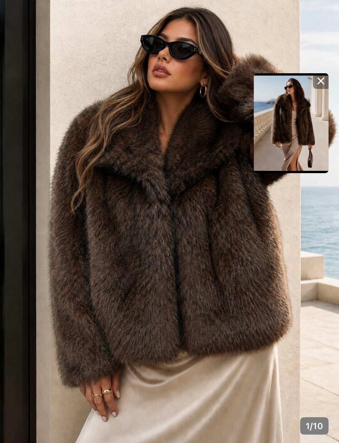 Fur coat