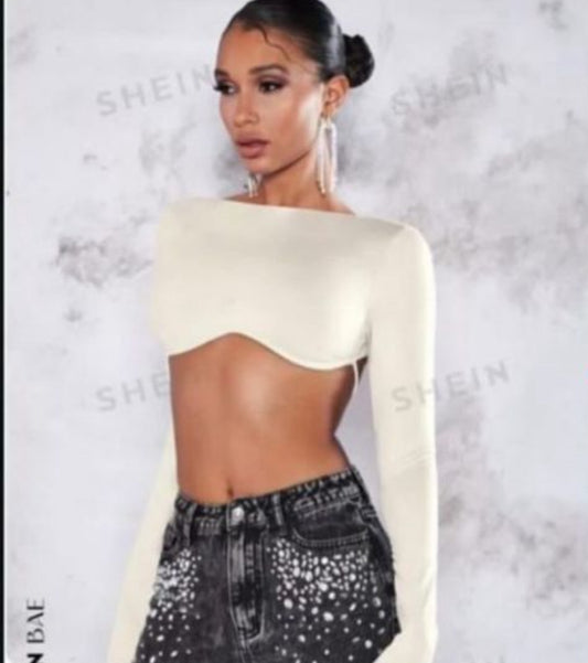 Beige top