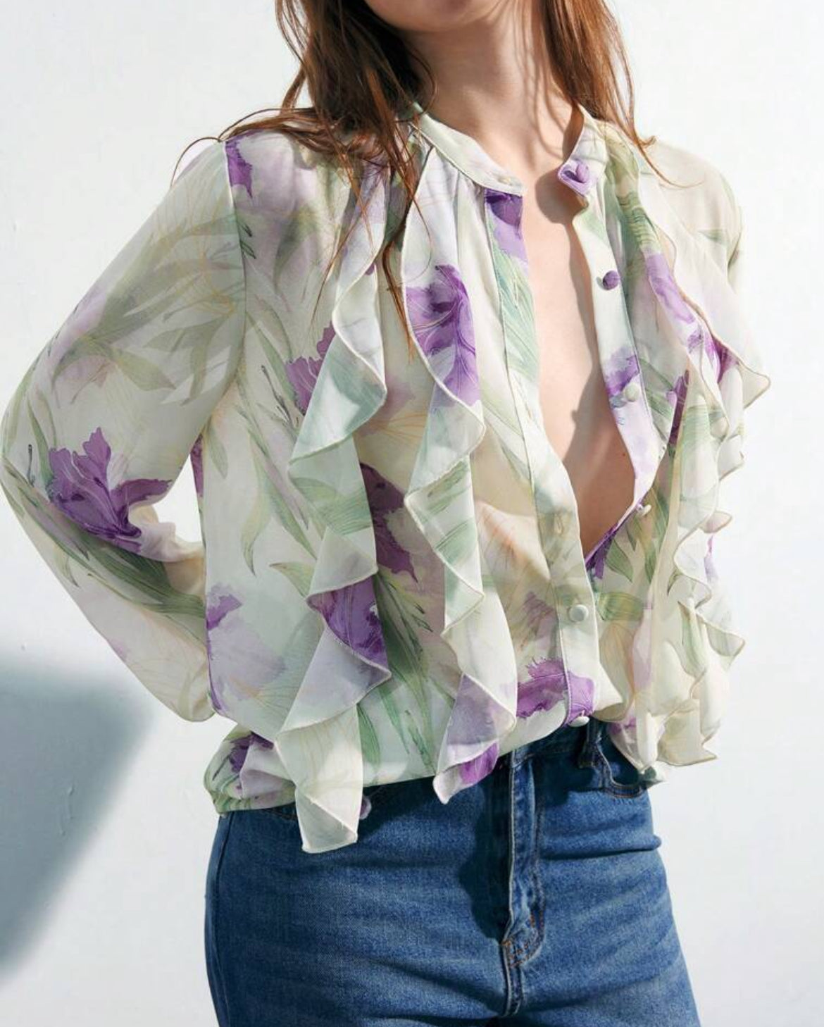 Floral blouse