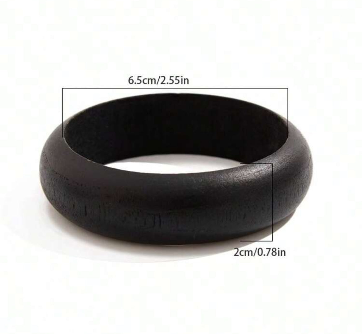 Wooden bracelet