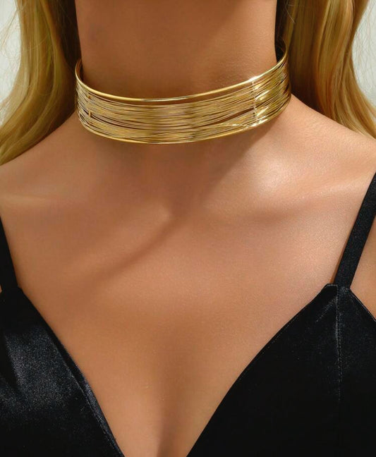 Gold necklace