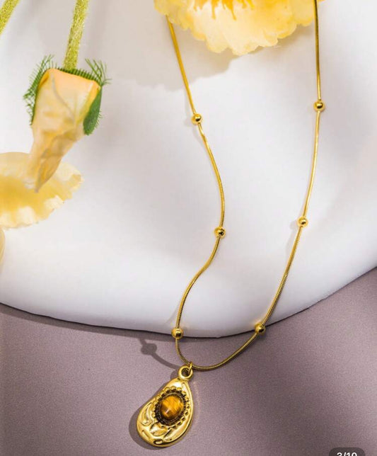 Gold necklace