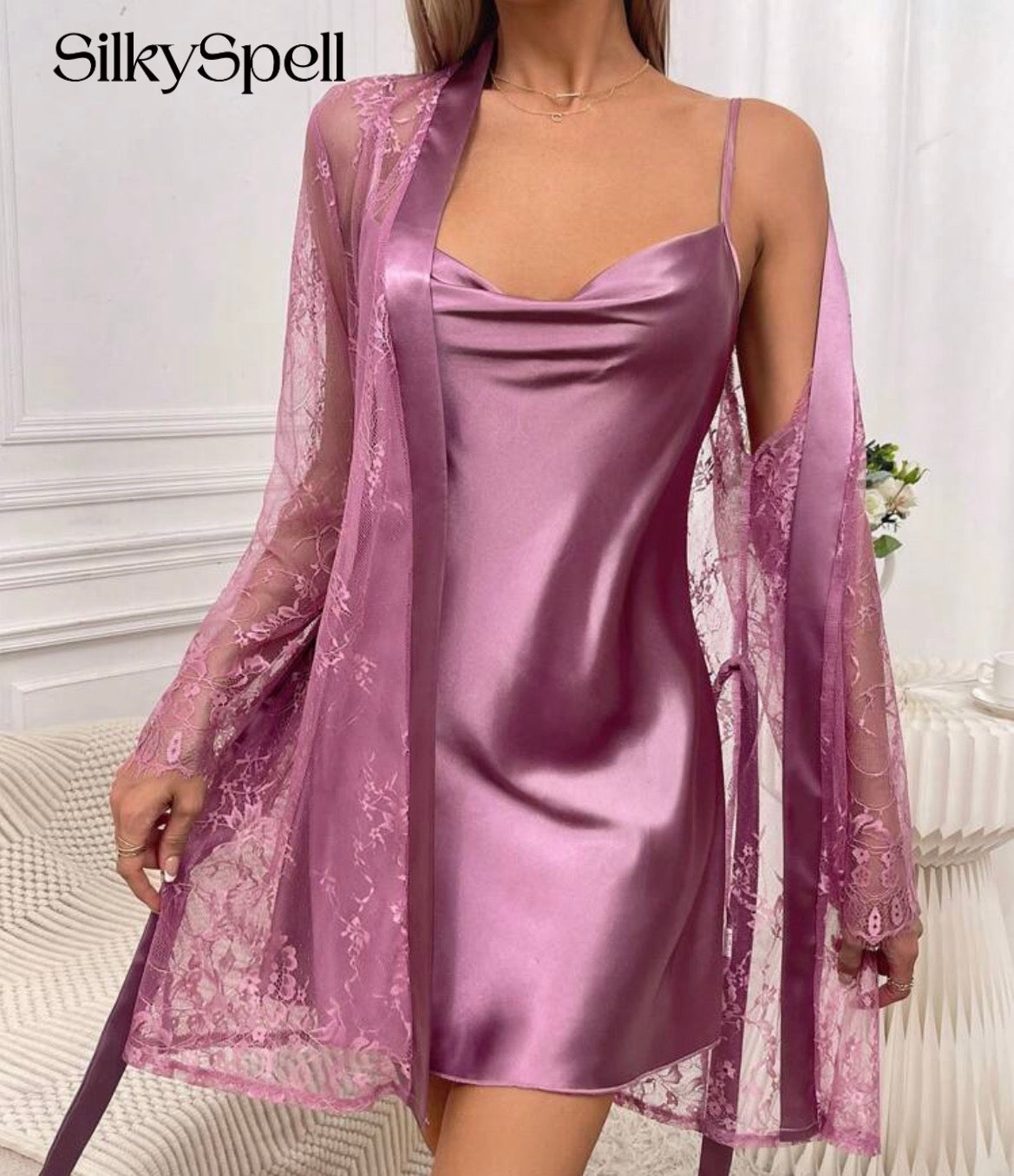 Satin set