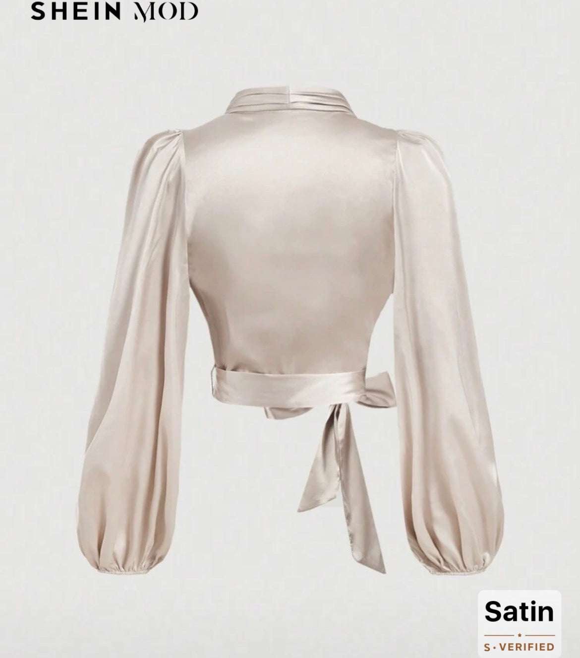 Wrapped blouse