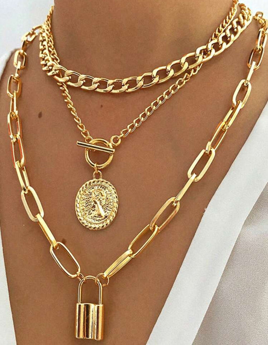 Gold necklace