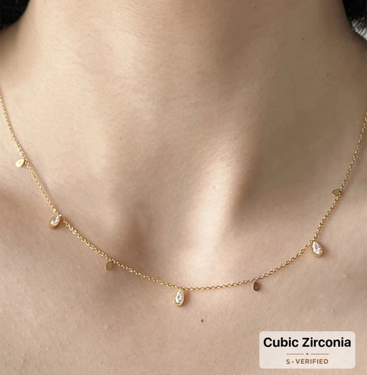 Gold necklace