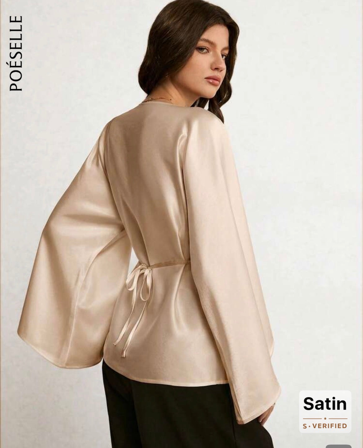 Satin blouse