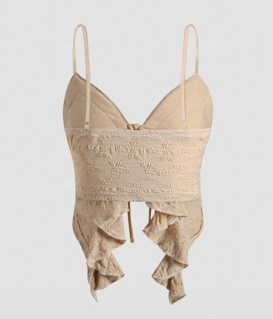 Ruffled top