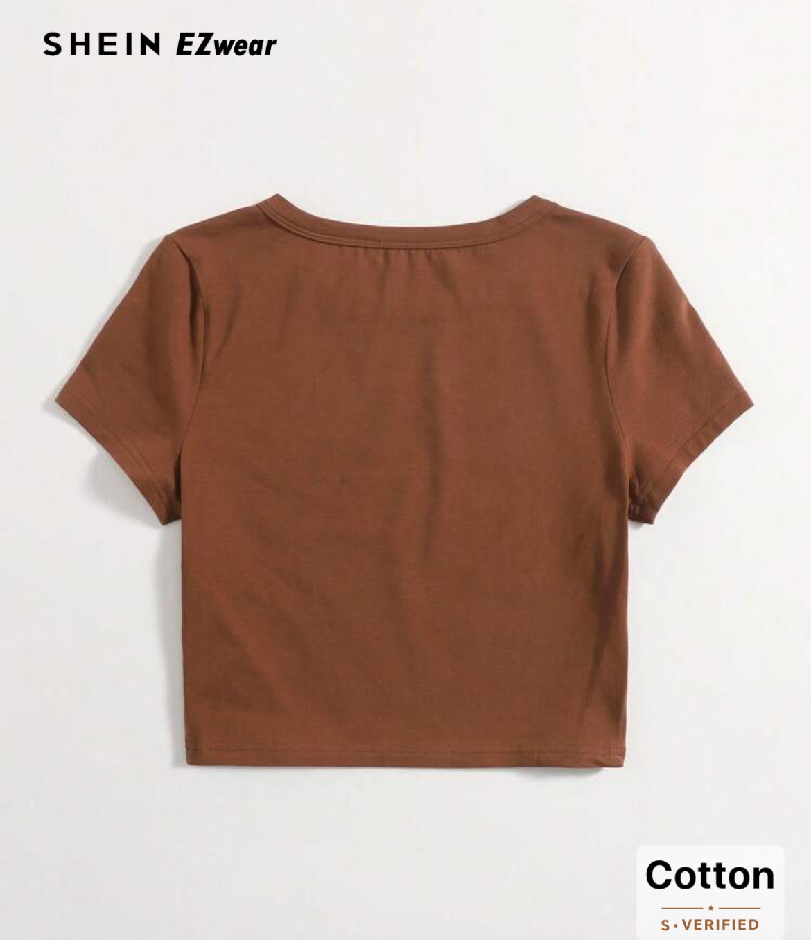 Brown shirt