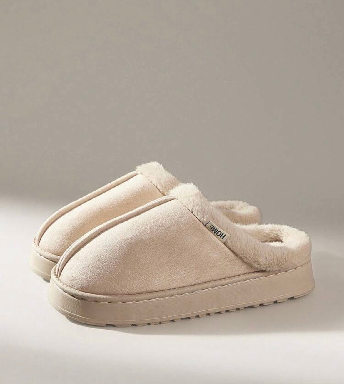 Warm slippers