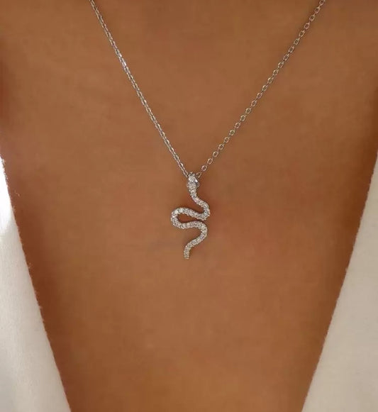 Silver necklace