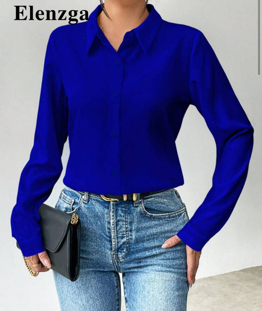 Blue blouse
