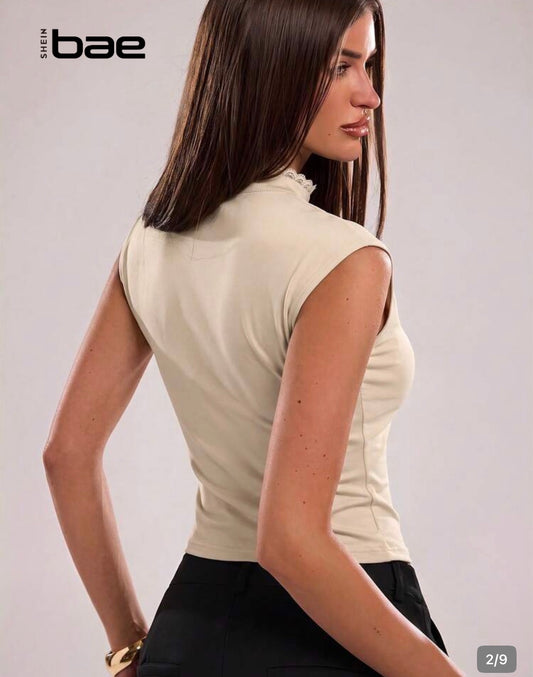Beige top