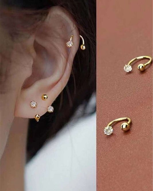 2pcs ear stud