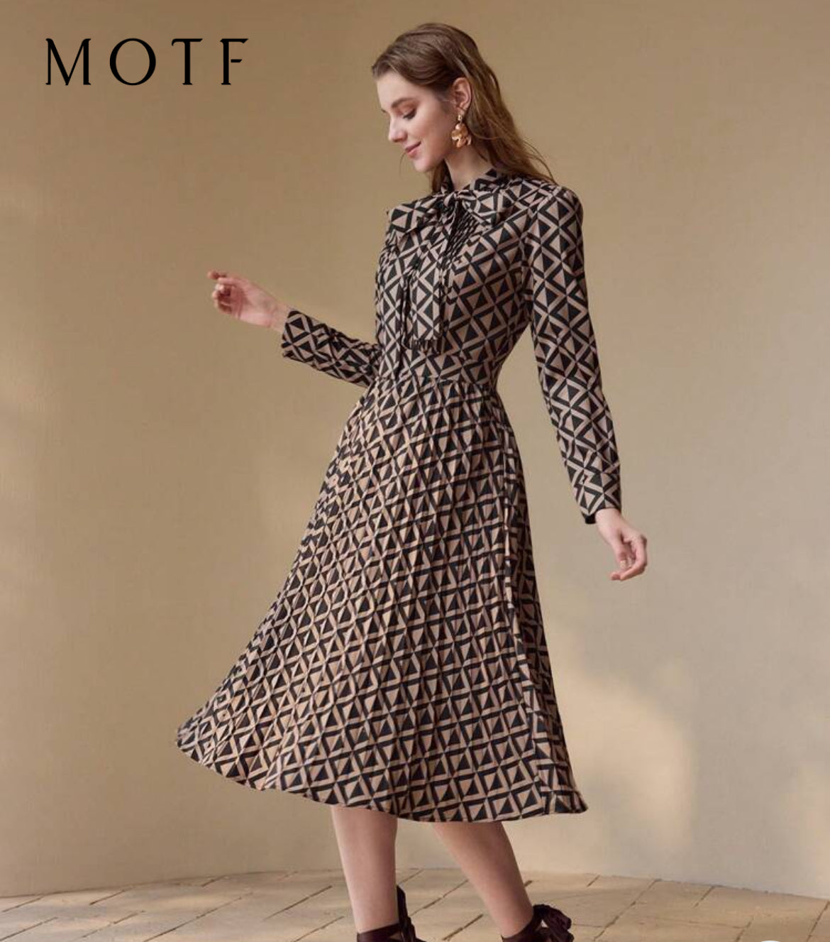 Pleated dress