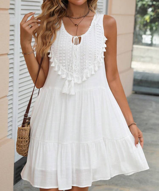 White dress