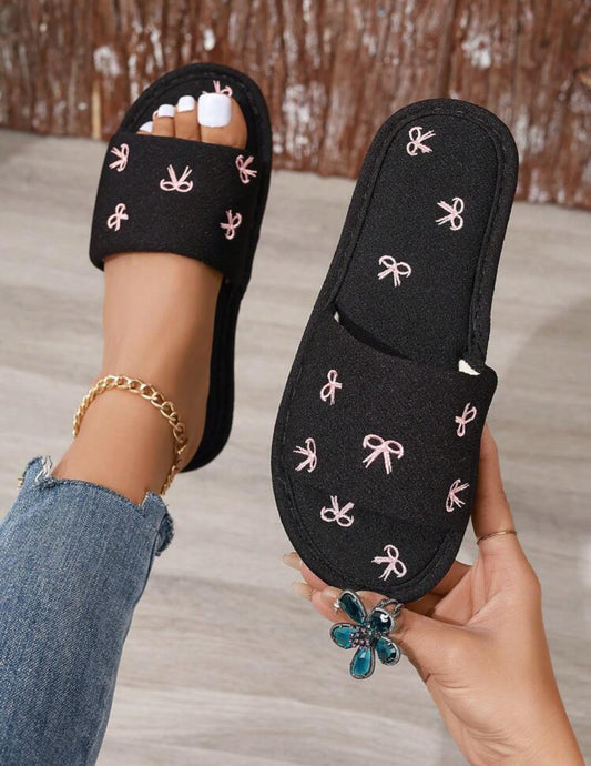 Black slipper