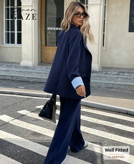 Navy suit