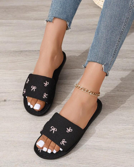 Black slipper