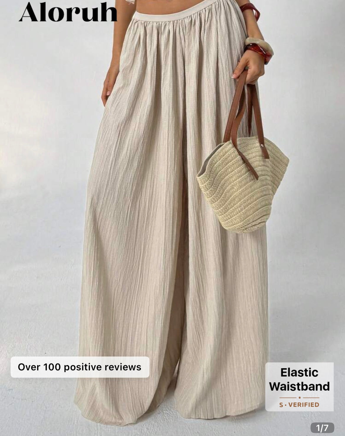 Wide leg pants