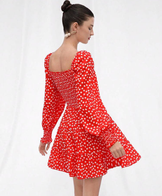 Red dress