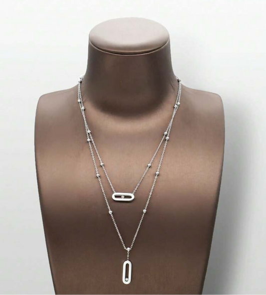 Silver necklace