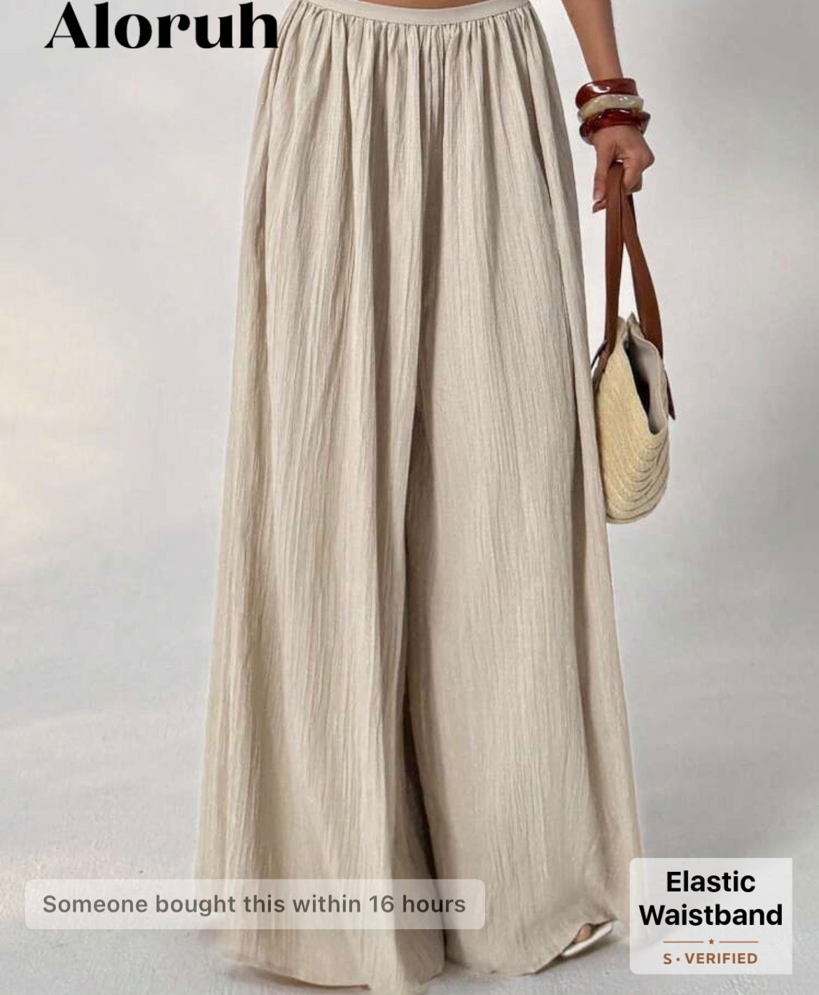 Wide leg pants