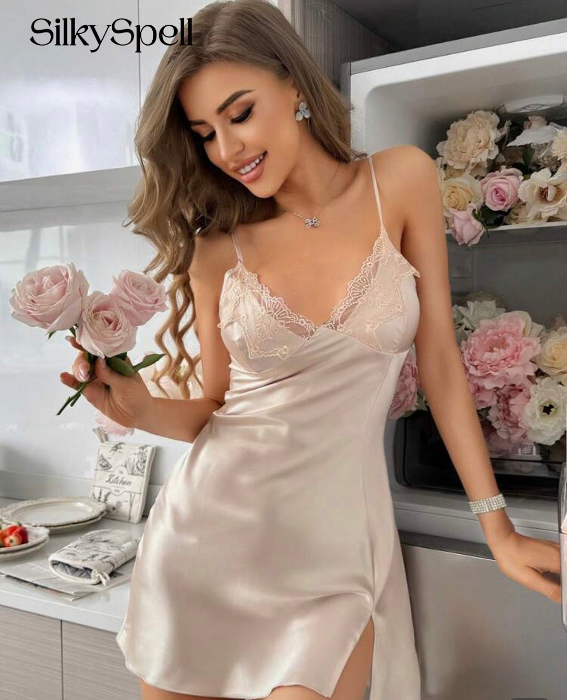 Satin dress
