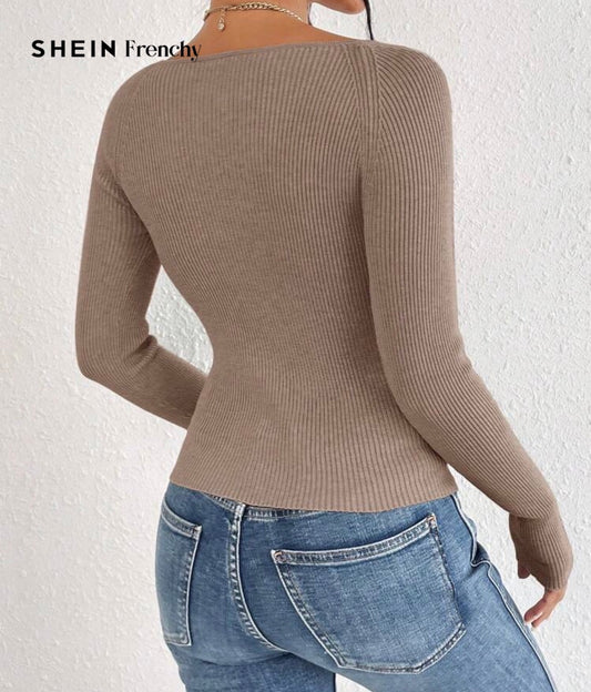 Knit sweater