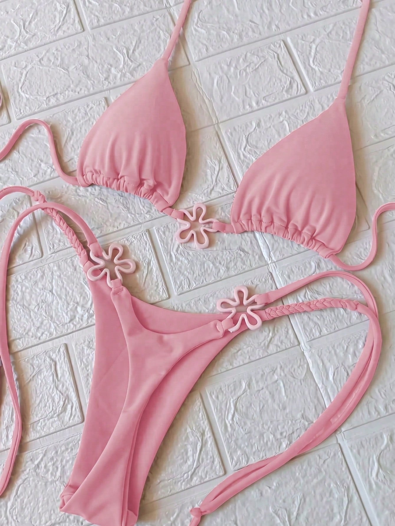Pink bikini