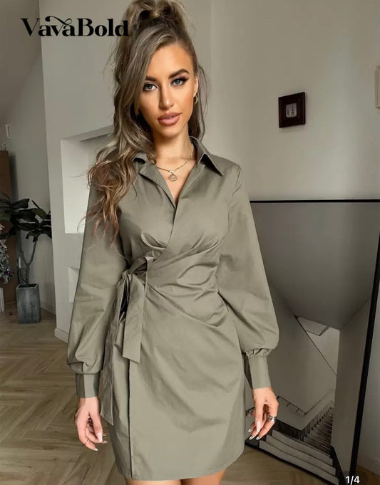 Tie side dress