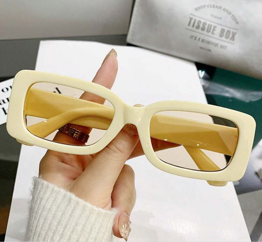 Retro square glasses