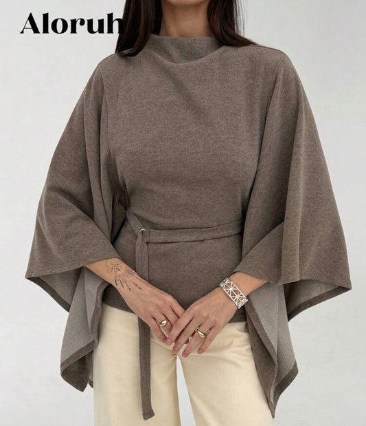 Wool cape