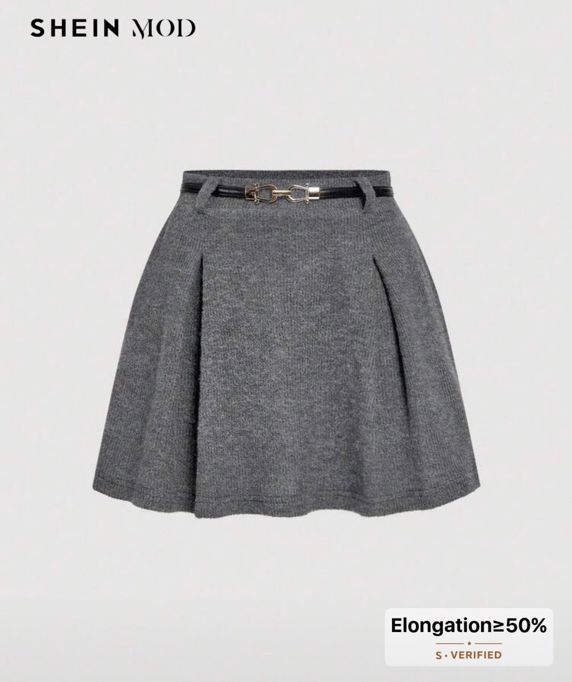 Knitted skirt