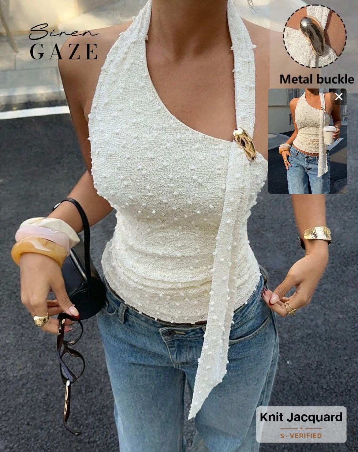 Beige top