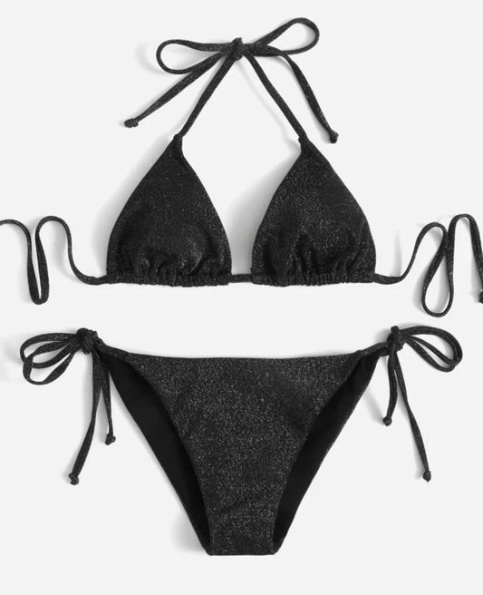 Glitter bikini swimsuit