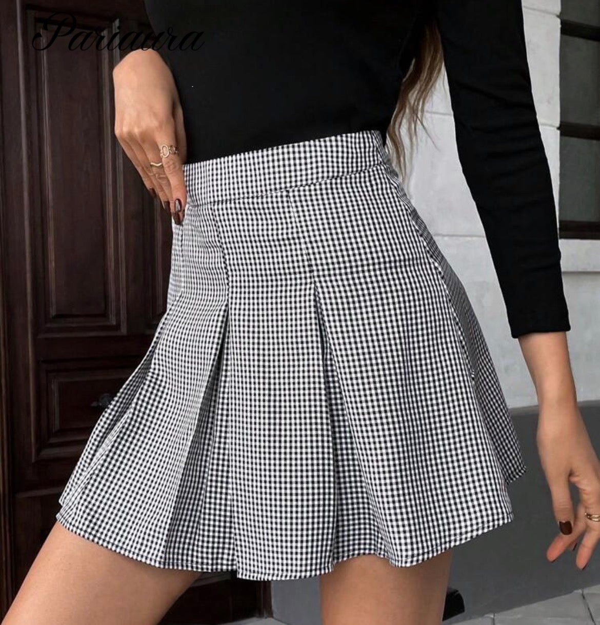Pleated skirt