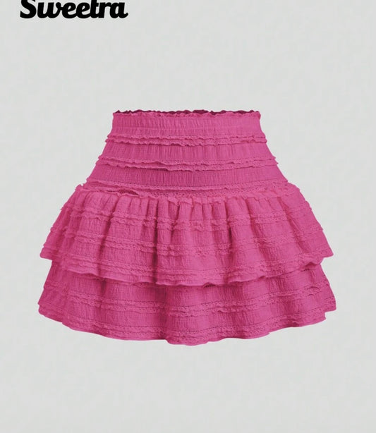 Pink skirt