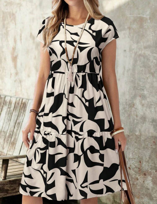 Printed dress