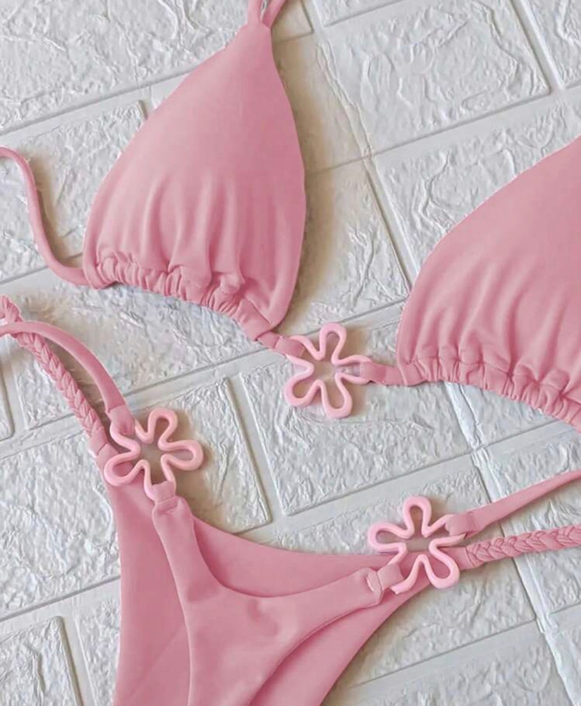 Pink bikini