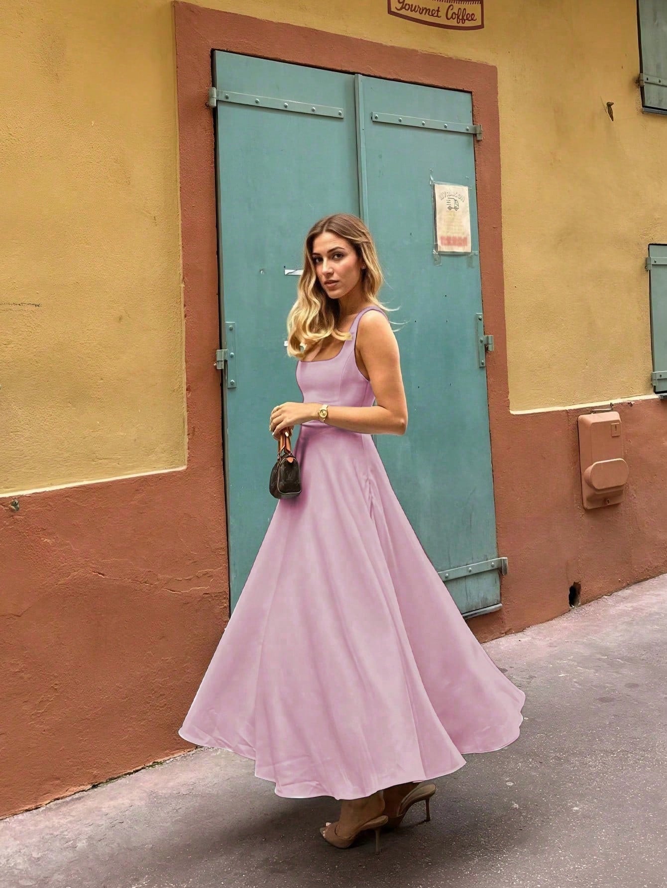 Pink dress