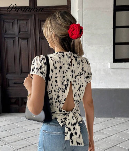 Puff sleeve blouse