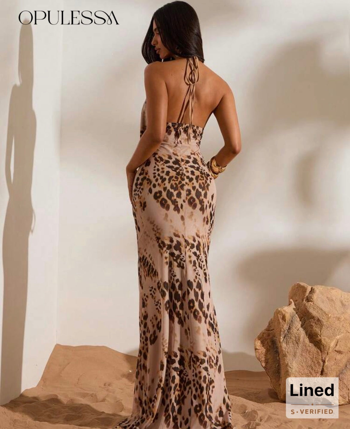 Backless dress