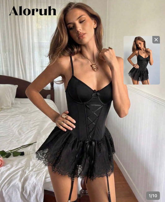 Black lingerie