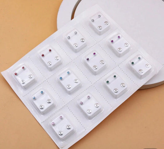 12 pair earrings