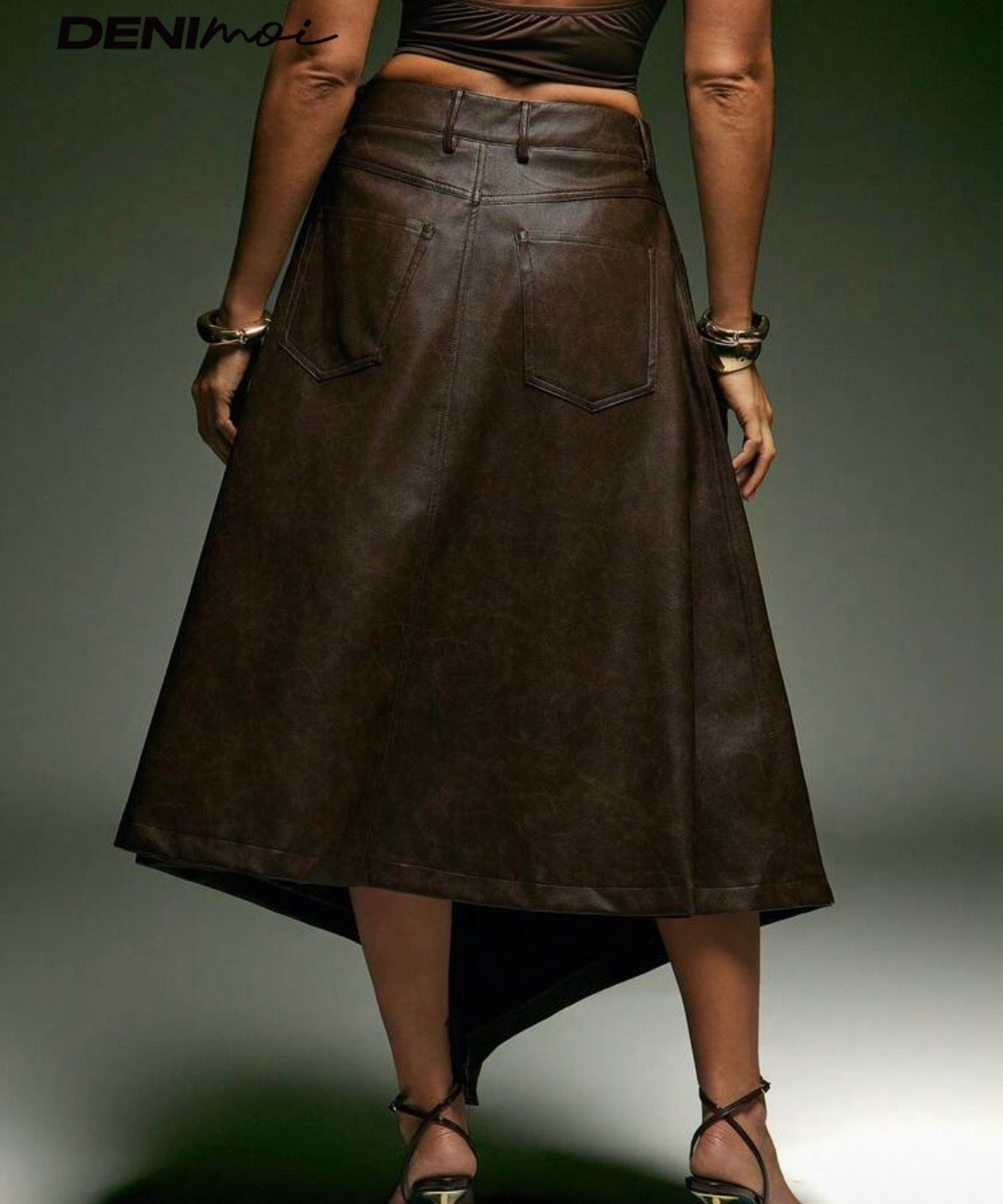 Leather skirt