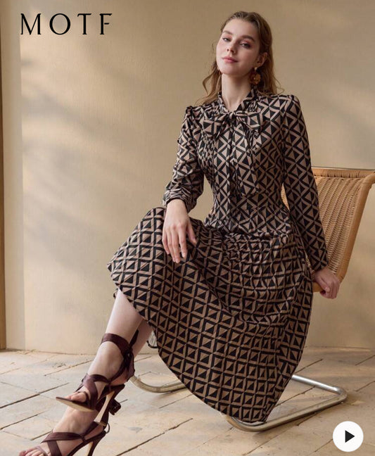 Pleated dress