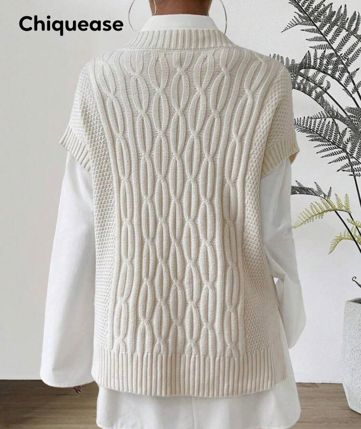Knit vest